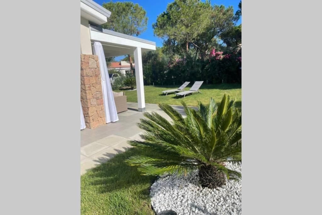 Magnifique villa neuve en bord de mer Sassari Extérieur photo